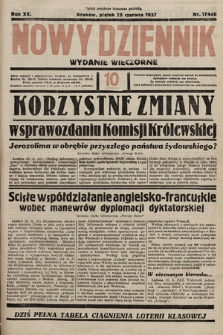 Nowy Dziennik (wydanie wieczorne). 1937, nr 174ab