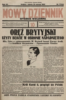Nowy Dziennik (wydanie wieczorne). 1937, nr 175ab