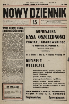 Nowy Dziennik. 1937, nr 179