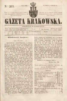 Gazeta Krakowska. 1844, nr 277