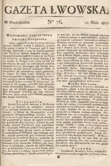 Gazeta Lwowska. 1817, nr 77
