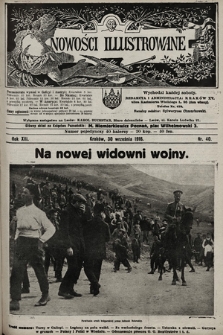 Nowości Illustrowane. 1916, nr 40