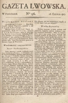 Gazeta Lwowska. 1817, nr 96