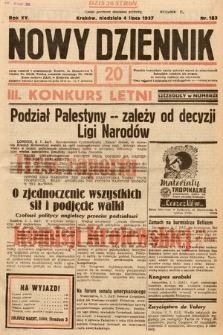 Nowy Dziennik. 1937, nr 183