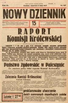 Nowy Dziennik. 1937, nr 187