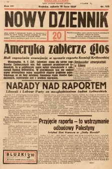 Nowy Dziennik. 1937, nr 189
