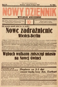 Nowy Dziennik (wydanie wieczorne). 1937, nr 188