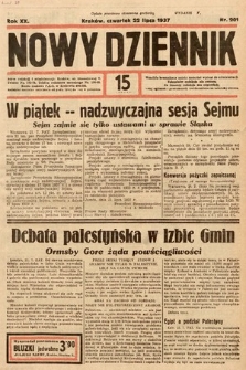 Nowy Dziennik. 1937, nr 201