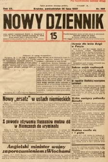 Nowy Dziennik. 1937, nr 205