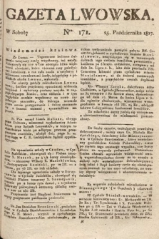 Gazeta Lwowska. 1817, nr 171