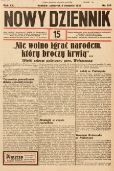 Nowy Dziennik. 1937, nr 215
