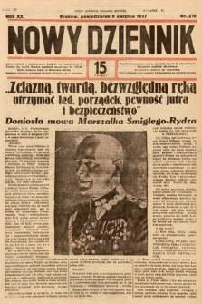 Nowy Dziennik. 1937, nr 219
