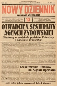 Nowy Dziennik (wydanie wieczorne). 1937, nr 228