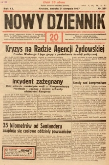 Nowy Dziennik. 1937, nr 231