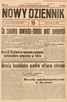 Nowy Dziennik. 1937, nr 240