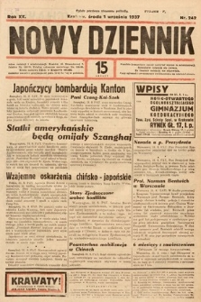 Nowy Dziennik. 1937, nr 242