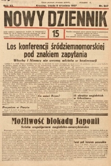 Nowy Dziennik. 1937, nr 247