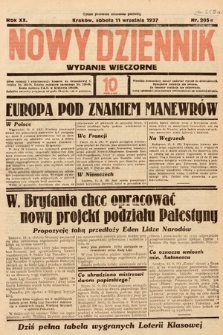 Nowy Dziennik (wydanie wieczorne). 1937, nr 250