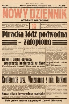 Nowy Dziennik (wydanie wieczorne). 1937, nr 252