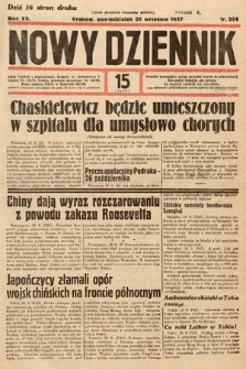Nowy Dziennik. 1937, nr 258