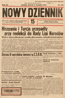 Nowy Dziennik. 1937, nr 259