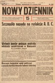Nowy Dziennik. 1937, nr 265