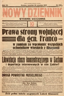 Nowy Dziennik (wydanie wieczorne). 1937, nr 268