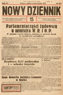 Nowy Dziennik. 1937, nr 276