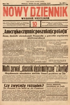 Nowy Dziennik (wydanie wieczorne). 1937, nr 281