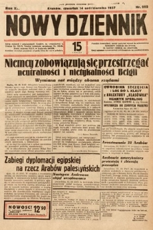 Nowy Dziennik. 1937, nr 282