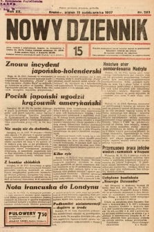 Nowy Dziennik. 1937, nr 283