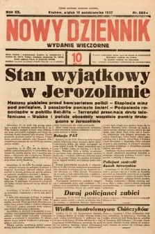 Nowy Dziennik (wydanie wieczorne). 1937, nr 283
