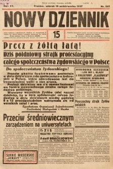 Nowy Dziennik. 1937, nr 287