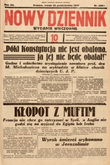 Nowy Dziennik (wydanie wieczorne). 1937, nr 288