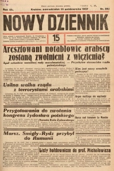 Nowy Dziennik. 1937, nr 293
