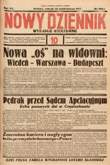 Nowy Dziennik (wydanie wieczorne). 1937, nr 294
