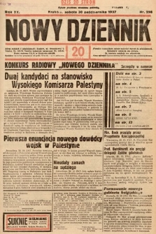 Nowy Dziennik. 1937, nr 298