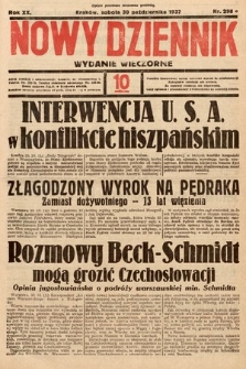 Nowy Dziennik (wydanie wieczorne). 1937, nr 298