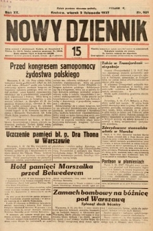 Nowy Dziennik. 1937, nr 301