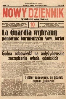 Nowy Dziennik (wydanie wieczorne). 1937, nr 302