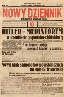 Nowy Dziennik (wydanie wieczorne). 1937, nr 304