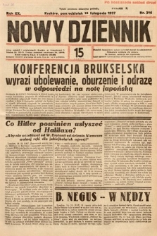 Nowy Dziennik. 1937, nr 314