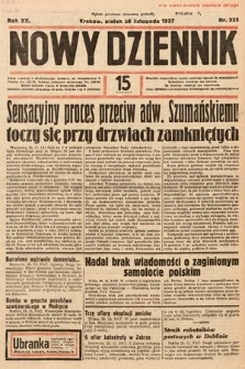 Nowy Dziennik. 1937, nr 325