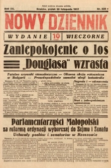Nowy Dziennik (wydanie wieczorne). 1937, nr 325