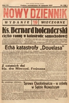 Nowy Dziennik (wydanie wieczorne). 1937, nr 328