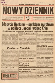 Nowy Dziennik. 1937, nr 337