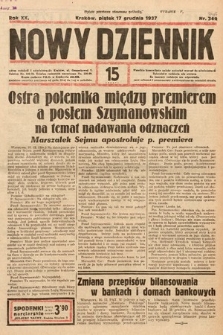 Nowy Dziennik. 1937, nr 346