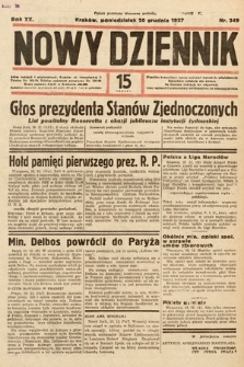 Nowy Dziennik. 1937, nr 349