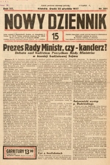 Nowy Dziennik. 1937, nr 351