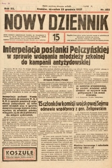Nowy Dziennik. 1937, nr 352